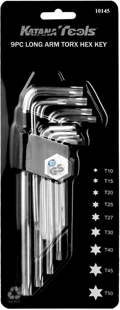 Katana Jeu De Clés à Six Pans Creux 10T - 50T 6 Katana Jeu De Clés à Six Pans Creux 10T - 50T – Image 4