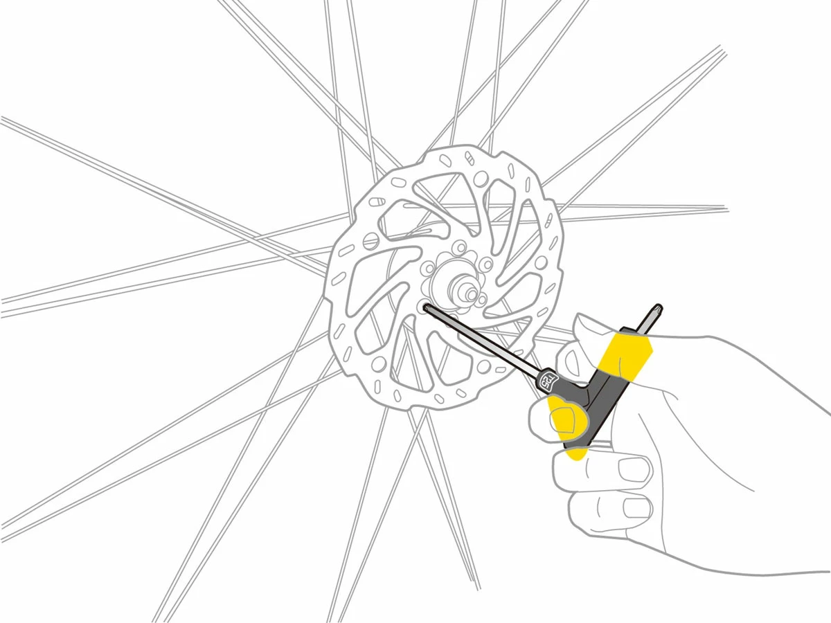 Topeak T25 DuoTorx Wrench Clé Torx 4 Topeak T25 DuoTorx Wrench Clé Torx – Image 2