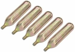 Radon Cartouche De CO2 38g Avec Filetage Pack De 5