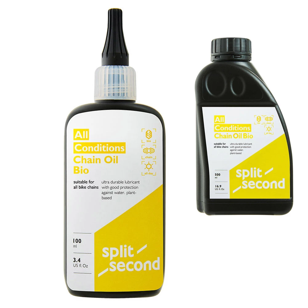 Split Second All Conditions Lube Bio - Lubrifiant Pour Chaînes 3 Split Second All Conditions Lube Bio - Lubrifiant Pour Chaînes