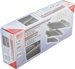 BGS Technic Jeu De Clés Mixtes 25 Pièces -Vélo Soldes BGS technic 1196 09 Maul Ringschl ssel Satz 25 teilig