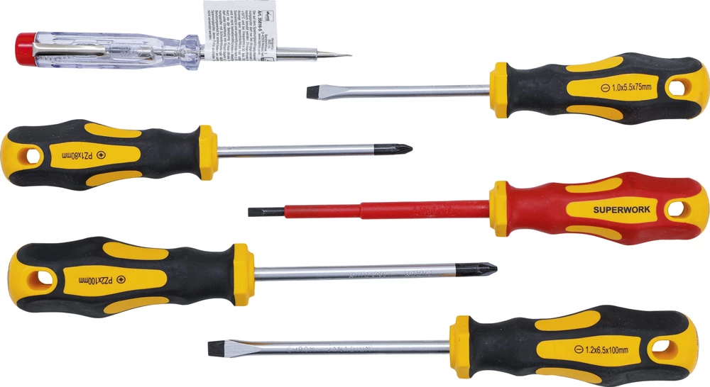 BGS Technic Kraftmann - Jeu De Tournevis 6 Pièces 3 BGS Technic Kraftmann - Jeu De Tournevis 6 Pièces