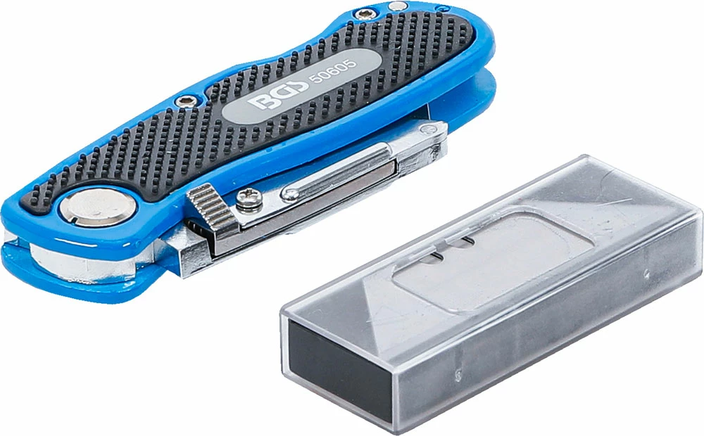 BGS Technic Couteau Pliant Avec Lames De Rechange 6 BGS Technic Couteau Pliant Avec Lames De Rechange – Image 4