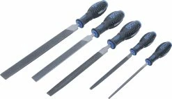 BGS Technic Jeu De Limes D'atelier 5 Pièces -Vélo Soldes BGS technic 70098 01 Werkstattfeilen Satz 5 teilig