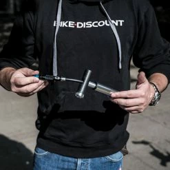 Crankbrothers Pompe Manuelle Klic HV Avec Manomètre -Vélo Soldes CrankBrothers Klic HV Gauge 16115CB 01