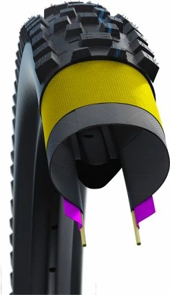 Schwalbe Racing Ray Evo Super Ground 27,5x2,25" Addix SpeedGrip TLE E-25 Pneus Pliants -Vélo Soldes Karkasse SuperGround karkasse natur