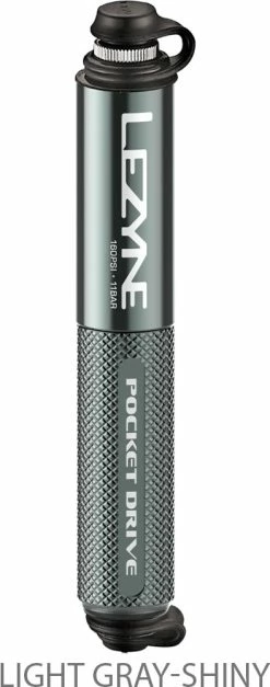 Lezyne Mini Pompe Pocket Drive CNC -Vélo Soldes Lezyne Pocket Drive CNC 2