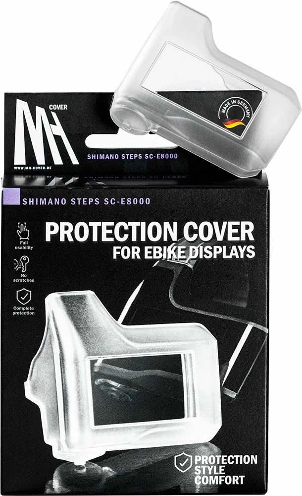 Mh Cover Housse De Protection D'écran Pour Shimano STEPS SC-E8000 3 Mh Cover Housse De Protection D'écran Pour Shimano STEPS SC-E8000