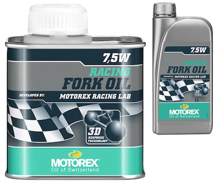 Motorex Racing Fork Oil 7,5W Huile D'amortisseur 3 Motorex Racing Fork Oil 7,5W Huile D'amortisseur