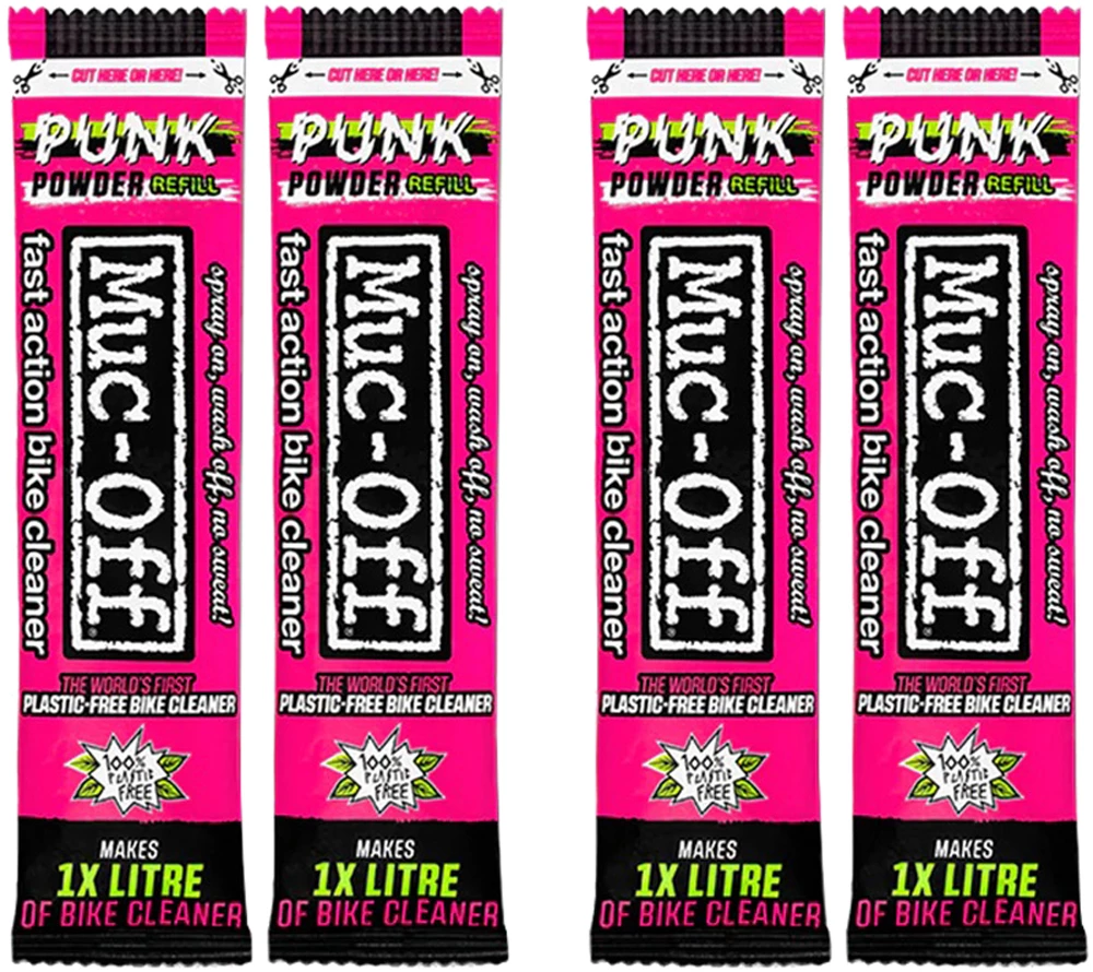 Muc-Off Bottle For Life Bundle + 4- Pack Punk Powder 4 Muc-Off Bottle For Life Bundle + 4- Pack Punk Powder – Image 2