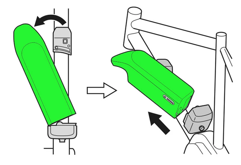Shimano Batterie STEPS BT-E6010 418Wh Pour Montage Sur Cadre 7 Shimano Batterie STEPS BT-E6010 418Wh Pour Montage Sur Cadre – Image 5