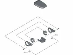 Shimano Écran STEPS SC-E6010 Avec Support 7 Shimano Écran STEPS SC-E6010 Avec Support -Vélo Soldes Shimano Steps Display SC E6010 mit Halter KSCE6010 c