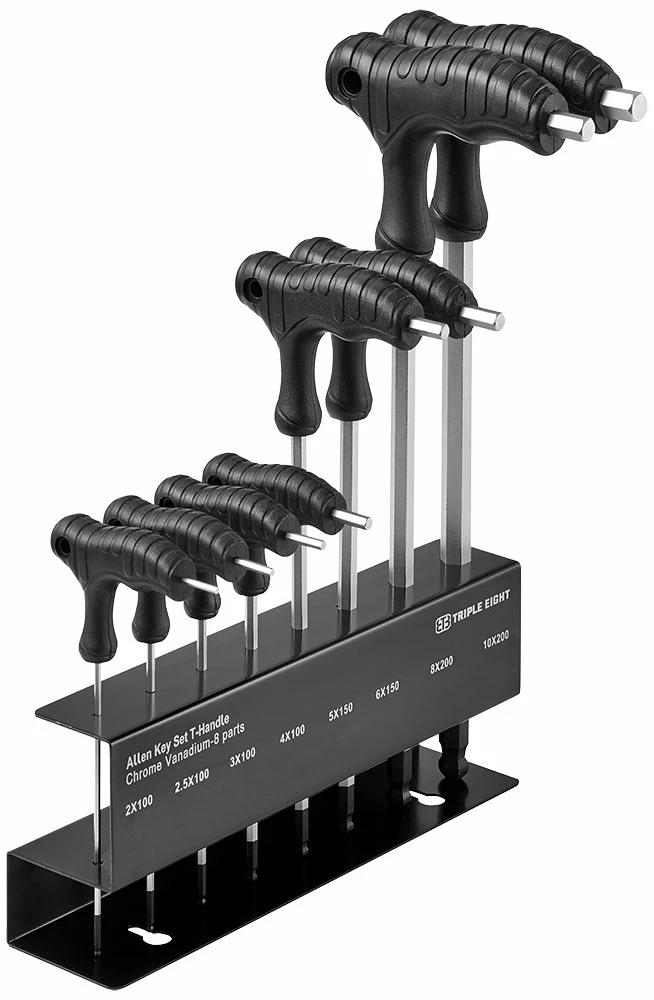 Triple Eight Jeu De Clés Mâles à Six Pans En T 3 Triple Eight Jeu De Clés Mâles à Six Pans En T
