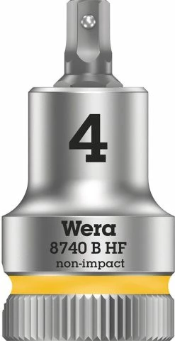 Wera 740 B HF Douille-embout Zyklop Emmanchement 3/8" -Vélo Soldes Wera 8740 B HF Zyklop Bitnuss 05003031001