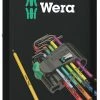 Wera 967/9 TX BO Multicolour 1 SB Jeu De Clés Mâles -Vélo Soldes Wera 9679 TX BO Multicolor 1 SB Winkelschluesselsatz 9679 TX BO Multicolor 1 SB Winkelschluesselsatz