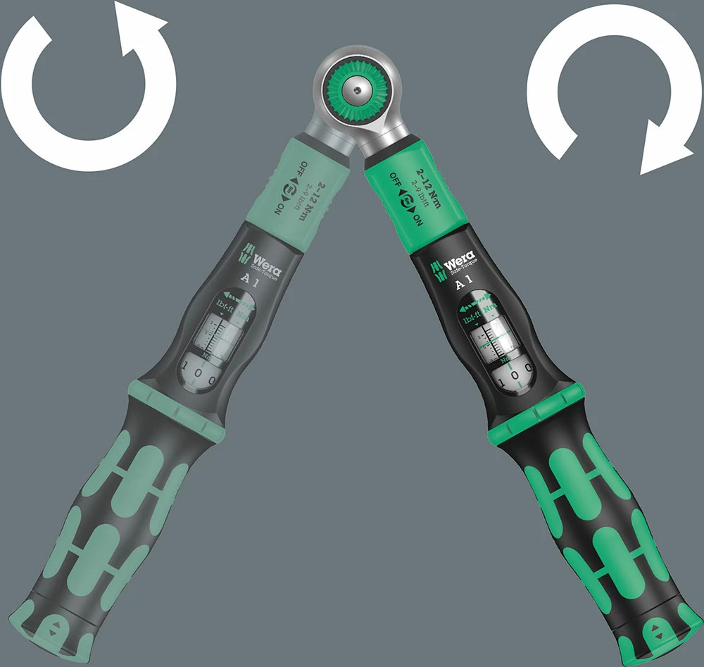 Wera Safe-Torque A1 Set 1 - Clé Dynamométrique 1/4" (2-12Nm) 7 Wera Safe-Torque A1 Set 1 - Clé Dynamométrique 1/4" (2-12Nm) – Image 5