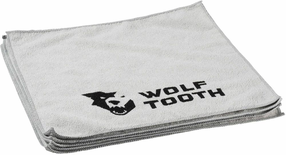 Wolf Tooth Components Chiffon En Microfibres, Paquet De 4 4 Wolf Tooth Components Chiffon En Microfibres, Paquet De 4 – Image 2