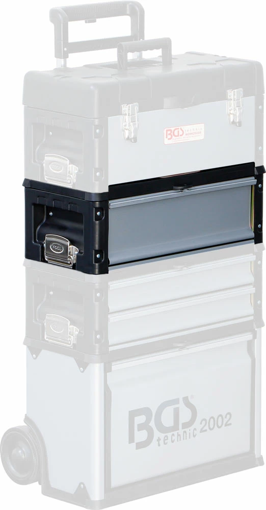 BGS Technic Mallette à Outils Rigide Rehausse Avec 1 Tiroir 6 BGS Technic Mallette à Outils Rigide Rehausse Avec 1 Tiroir – Image 4