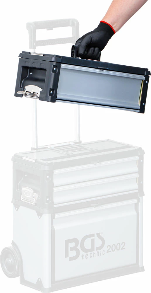 BGS Technic Mallette à Outils Rigide Rehausse Avec 1 Tiroir 7 BGS Technic Mallette à Outils Rigide Rehausse Avec 1 Tiroir – Image 5